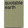 Quotable Earth door Milly Brown