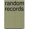 Random Records by George Colman