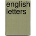 English letters