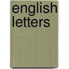 English letters by P.J. van der Voort