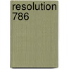Resolution 786 door Mohamed Mughal