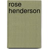 Rose Henderson door Peter Campbell