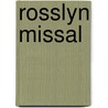 Rosslyn Missal door Hugh Jackson Lawlor