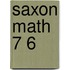 Saxon Math 7 6