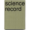 Science Record door . Anonymous