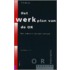 Het werkplan van de OR