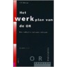 Het werkplan van de OR door C.P. Berkel