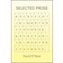 Selected Prose