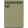 September Fair door Jess Lourey