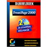 Dubbelboek FrontPage 2000