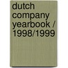 Dutch Company Yearbook / 1998/1999