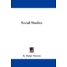 Social Studies door Richard Heber Newton