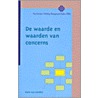 De waarde en waarden van concerns