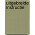 Uitgebreide instructie