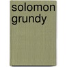 Solomon Grundy by Scott Kolins