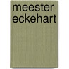 Meester Eckehart door Ton van der Stap
