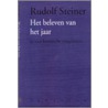 Het beleven van het jaar door Rudolf Steiner