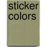 Sticker Colors door Onbekend