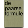 De paarse formule door Jonas de Vries