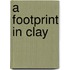 A footprint in clay