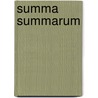 Summa Summarum by Mogens Esrom Larsen