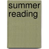 Summer Reading by Hilma Wolitzer
