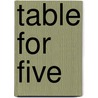 Table for Five door Susan Wiggs