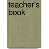 Teacher's Book door Onbekend