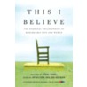 This I Believe by John Gregory