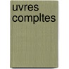 Uvres Compltes door Stphanie Flicit Genlis