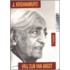 Krishnamurti over... vrij zijn van angst