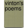 Vinton's Poems by Jonathan Dwight Vinton