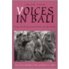 Voices in Bali door Edward Herbst