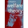 Welfare Theory by Tony Fitzpatrick