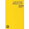 William Lovell door Ludwig Tieck