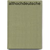 Althochdeutsche door G. Boethius
