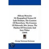 Althorp Memoirs door George Steinman Steinman