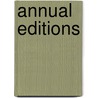 Annual Editions door Kurt Finsterbusch
