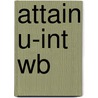 Attain U-int Wb door Jayne Wildman