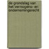 De grondslag van het vermogens- en ondernemingsrecht