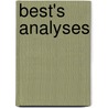 Best's Analyses door Onbekend