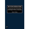 Beyond Behavior by Glenn D. Walters