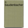 C. Baudenbacher door Onbekend