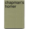 Chapman's Homer door Professor George Chapman