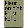 Kleur en plak Kerst koffer