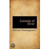 Comedy Of Error by Shakespeare William Shakespeare
