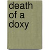 Death Of A Doxy door Rex Stout