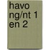 Havo NG/NT 1 en 2