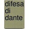 Difesa Di Dante door Gasparo Gozzi