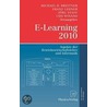E-Learning 2010 door Onbekend